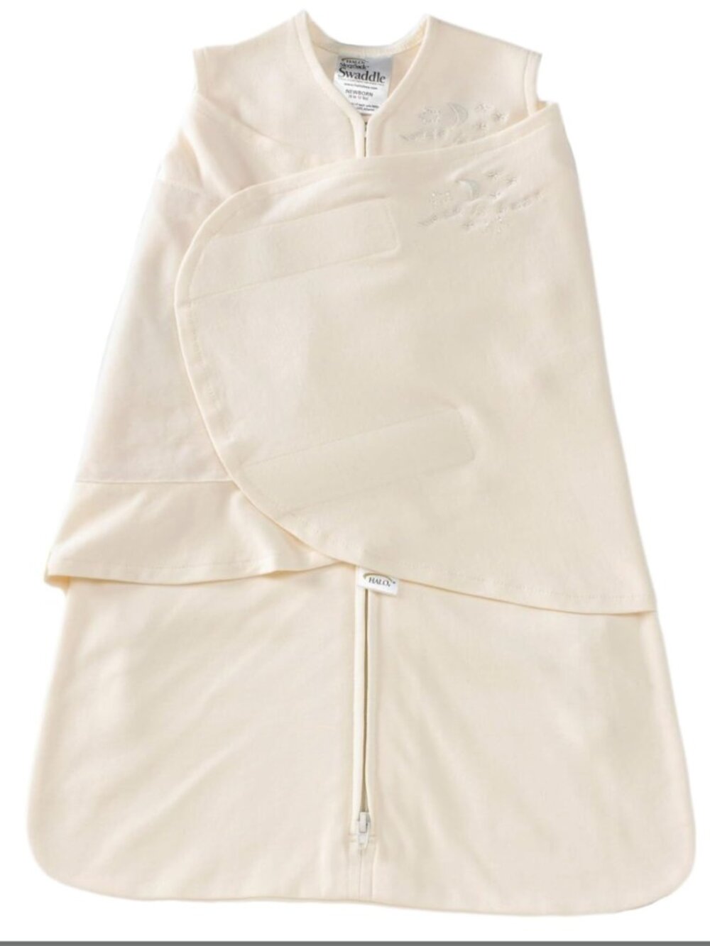 HALO Cream SleepSack Swaddle Small 3-6M 1.5 TOG NIP Sealed